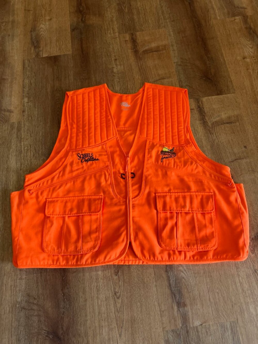 Scheels Outfitters Hunting Vest 2X Excellent Condition Blaze Orange